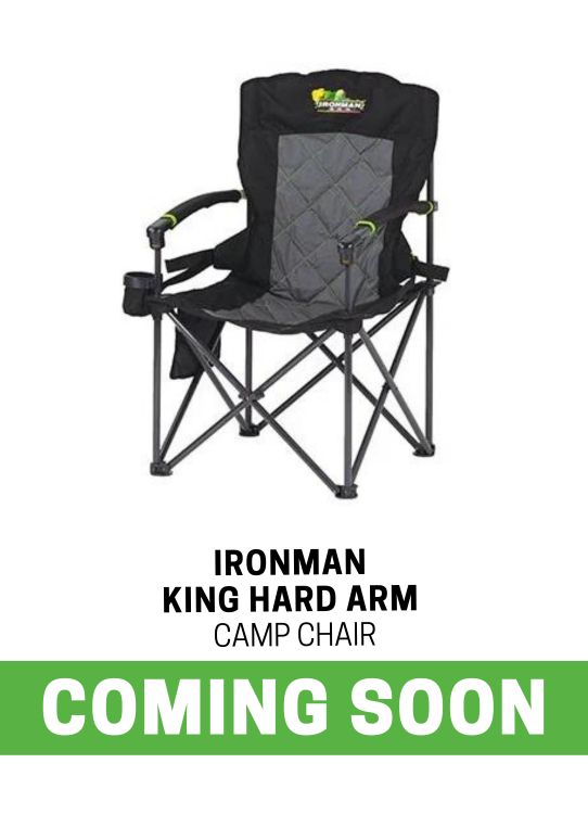 Ironman King Hard Arm Camp Chair